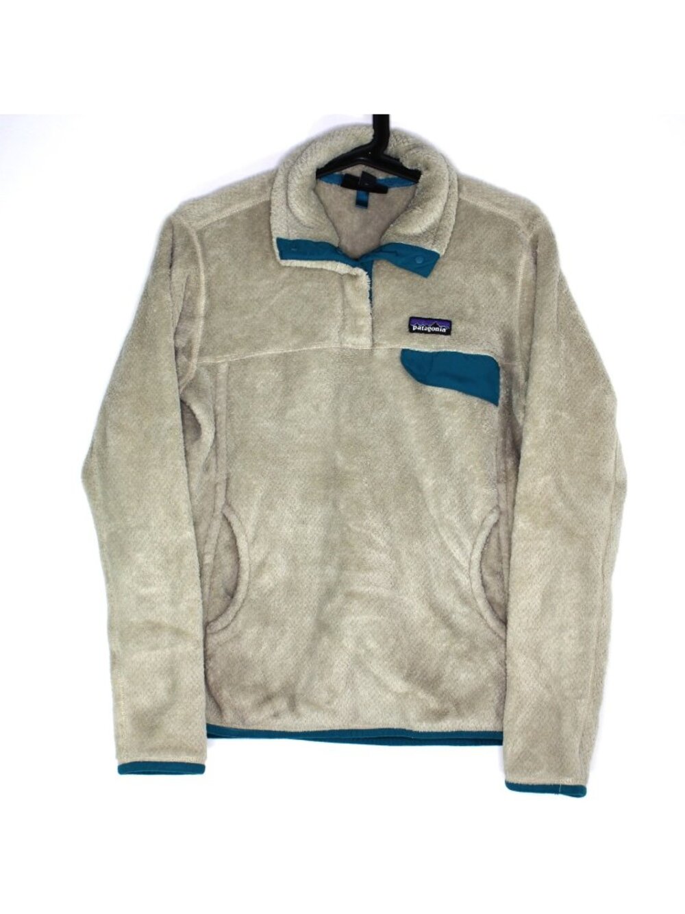 Patagonia Womens Medium Retool T-Snap Fleece Pullover Sweater L629